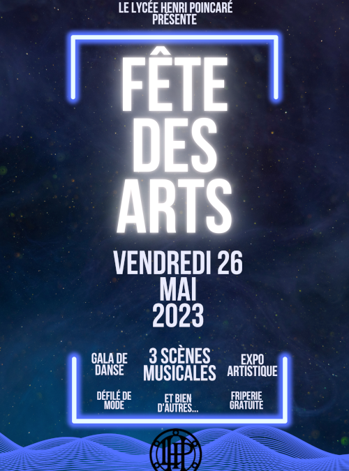 Fête des arts 2023 c’est parti ! à vos agendas !