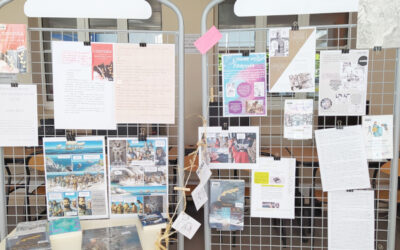 Exposition au CDI : participation des latinistes au PLJA 2023