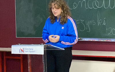 Concours d’éloquence Leszczynski : un premier tour réussi pour l’équipe de Poinca !